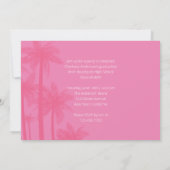 Invitation Graduation Tropical Palm Tree (Dos)
