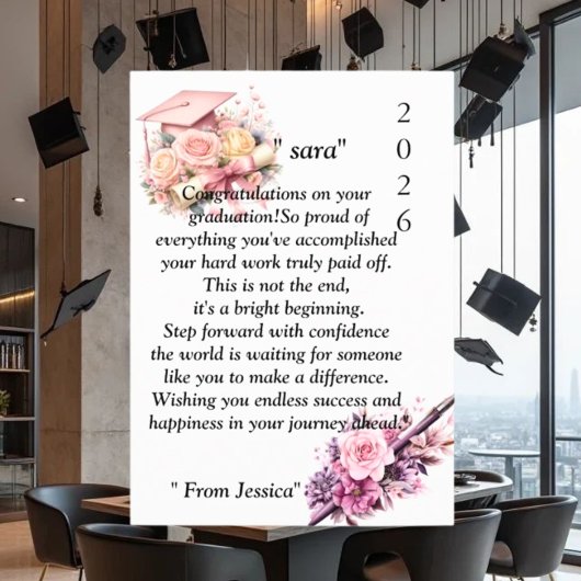 Invitation  Graduation- Universal Design for all ages