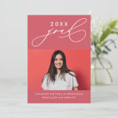 INVITATION GRADUELLE DE CALLIGRAPHIE WHIMSIQUE (Debout devant)