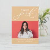 INVITATION GRADUELLE DE CALLIGRAPHIE WHIMSIQUE (Debout devant)