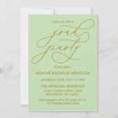 INVITATION GRADUELLE DE CALLIGRAPHIE WHIMSIQUE (Dos)