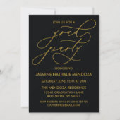 INVITATION GRADUELLE DE CALLIGRAPHIE WHIMSIQUE (Dos)