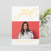 INVITATION GRADUELLE DE CALLIGRAPHIE WHIMSIQUE (Debout devant)