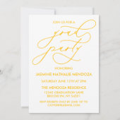 INVITATION GRADUELLE DE CALLIGRAPHIE WHIMSIQUE (Dos)