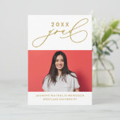 INVITATION GRADUELLE DE CALLIGRAPHIE WHIMSIQUE (Debout devant)