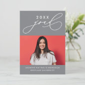 INVITATION GRADUELLE DE CALLIGRAPHIE WHIMSIQUE (Debout devant)