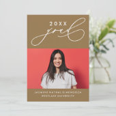 INVITATION GRADUELLE DE CALLIGRAPHIE WHIMSIQUE (Debout devant)