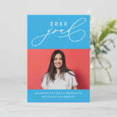 INVITATION GRADUELLE DE CALLIGRAPHIE WHIMSIQUE (Debout devant)