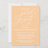 INVITATION GRADUELLE DE CALLIGRAPHIE WHIMSIQUE (Dos)