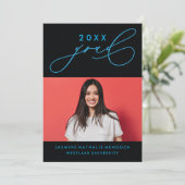 INVITATION GRADUELLE DE CALLIGRAPHIE WHIMSIQUE (Debout devant)