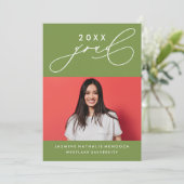 INVITATION GRADUELLE DE CALLIGRAPHIE WHIMSIQUE (Debout devant)