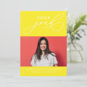 INVITATION GRADUELLE DE CALLIGRAPHIE WHIMSIQUE (Debout devant)