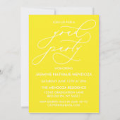 INVITATION GRADUELLE DE CALLIGRAPHIE WHIMSIQUE (Dos)