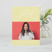 INVITATION GRADUELLE DE CALLIGRAPHIE WHIMSIQUE (Debout devant)