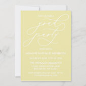 INVITATION GRADUELLE DE CALLIGRAPHIE WHIMSIQUE (Dos)