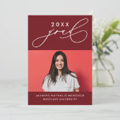 INVITATION GRADUELLE DE CALLIGRAPHIE WHIMSIQUE (Debout devant)