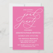INVITATION GRADUELLE DE CALLIGRAPHIE WHIMSIQUE (Dos)