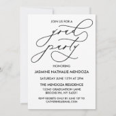 INVITATION GRADUELLE DE CALLIGRAPHIE WHIMSIQUE (Dos)
