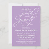 INVITATION GRADUELLE DE CALLIGRAPHIE WHIMSIQUE (Dos)