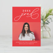 INVITATION GRADUELLE DE CALLIGRAPHIE WHIMSIQUE (Debout devant)