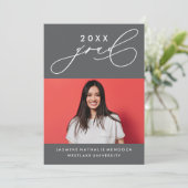 INVITATION GRADUELLE DE CALLIGRAPHIE WHIMSIQUE (Debout devant)