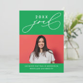 INVITATION GRADUELLE DE CALLIGRAPHIE WHIMSIQUE (Debout devant)