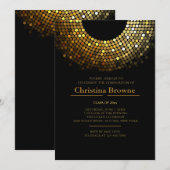 Invitation graduelle rayonnante (Devant / Derrière)