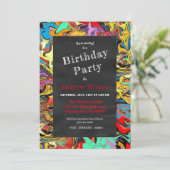 Invitation Graffiti (Debout devant)