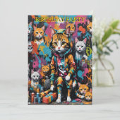 Invitation Graffiti Artist Street Chat 40e anniversaire (Debout devant)