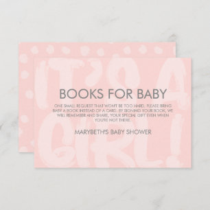 Invitation Graffiti Baby shower Rose Apporter Une Demande De