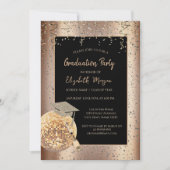 Invitation Grand Casquette, Disco Ball Confetti, Vin Cooper (Devant)