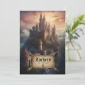 Invitation *~* Grand Château Imaginaire médiéval AP88 Anniver (Debout devant)