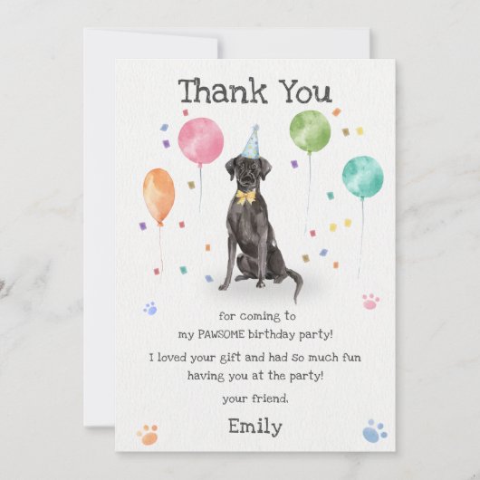 Invitation Grand Chien Chien Chien Chien Chien Chien Chien An (Devant)