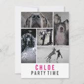 Invitation Grand Danois (Devant)