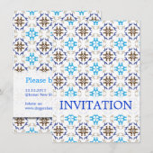 Invitation Grand Danois (Devant / Derrière)