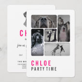 Invitation Grand Danois (Devant / Derrière)