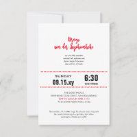 Grand Danois Baby Shower noir rouge 