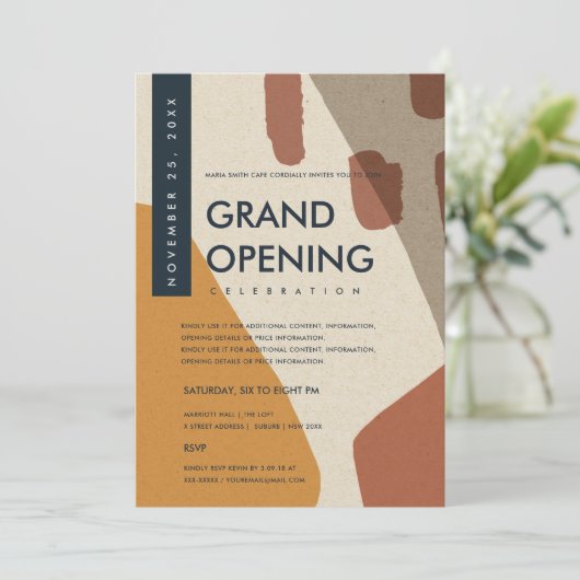 INVITATION GRAND ÉVÉNEMENT D'OUVERTURE DE L'ORANGE DE POINTE  (Debout devant)