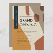 INVITATION GRAND ÉVÉNEMENT D'OUVERTURE DE L'ORANGE DE POINTE  (Devant / Derrière)