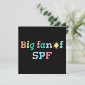 Invitation Grand fan de SPF (Debout devant)