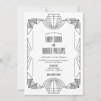 Grand Gatsby Art déco des années 1920