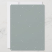 Invitation Grand Mariage Seafoam Green Snowberry + Eucalyptus (Dos)