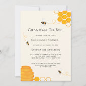 Invitation Grand-mère à être Baby shower (Devant)