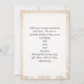 Invitation Grand-mère Arbre des coeurs de vie (Dos)