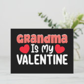 Invitation Grand-mère est ma fille de famille de la Saint Val (Debout devant)