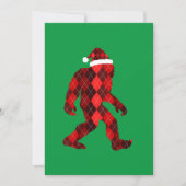 Invitation Grand Noël de Bigfoot - Joyeux Noël drôle (Devant)