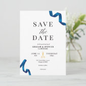 Invitation Grand ouverture Enregistrer la date  (Debout devant)