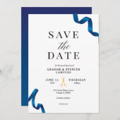 Invitation Grand ouverture Enregistrer la date  (Devant / Derrière)