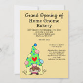Invitation Grand Ouverture Gnome Boulangerie Pâtisserie Gâtea (Devant)
