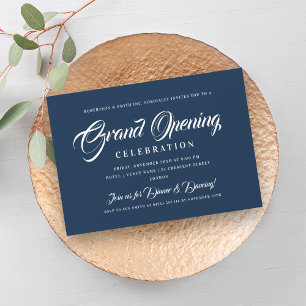 Invitation Grand ouverture officielle de la Marine